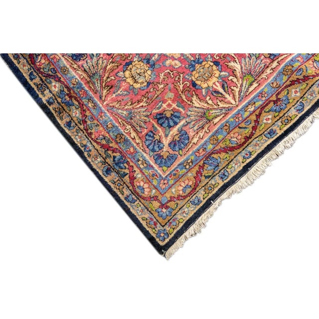 Antique Persian Kerman Rug 10'1'' x 14'3'' For Sale - Image 10 of 12