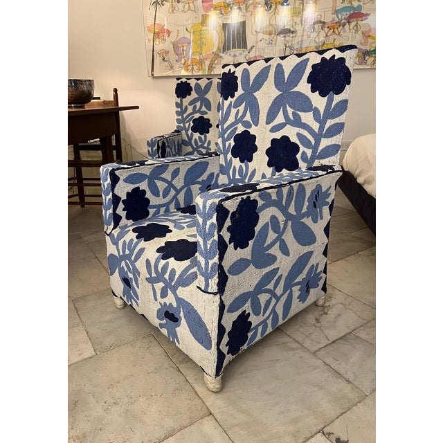 2020s Hand Beaded Chairs - Set of 2 For Sale - Image 5 of 10