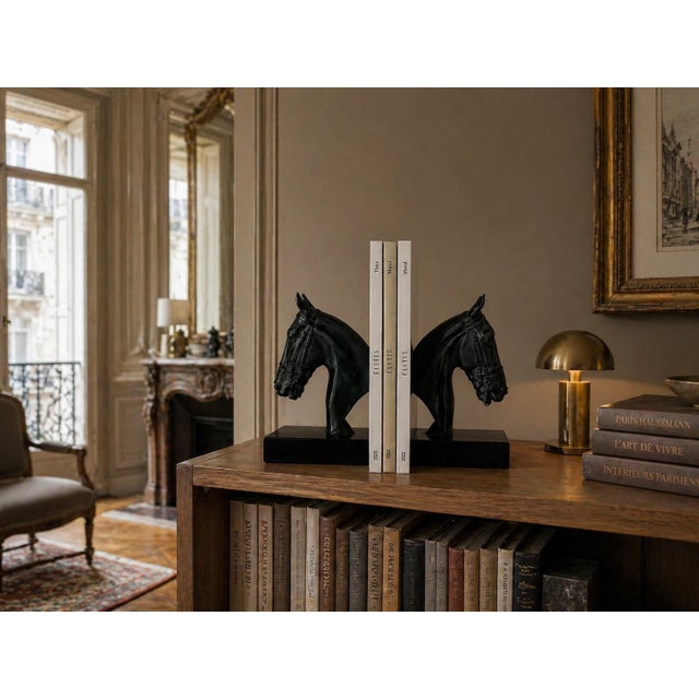 Vintage Horse Bookends, 1950, Set of 2 For Sale - Image 11 of 12
