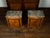 Pair of Italian 1840s Walnut Tables with Variegated Marble Top and Single Door For Sale In Atlanta - Image 6 of 11