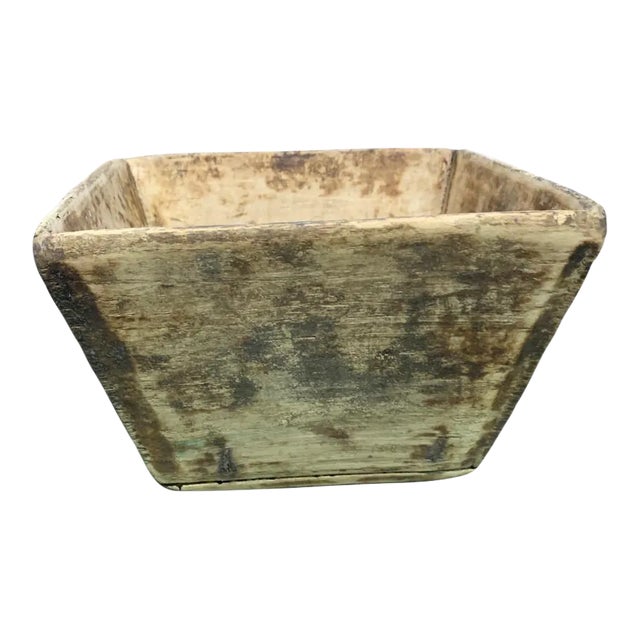 Vintage Wooden Rice Measurer For Sale