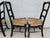 French Country Ladderback Rush Seat Dining Chairs Set of 4 For Sale - Image 16 of 18