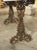 1900 - 1909 Pair of Antique Cast Iron and Carrara Marble Top Tables From Italy, Circa 1900 For Sale - Image 5 of 12