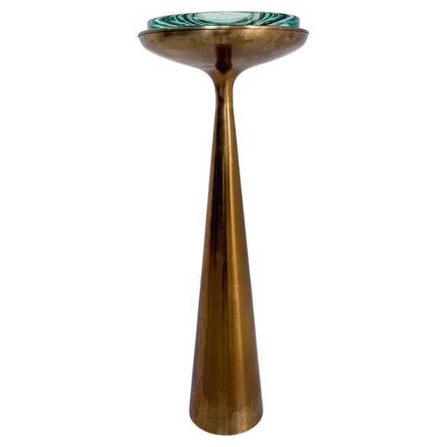 Gold Mod. 1776 Side Table by Max Ingrand for Fontana Arte, 1960s For Sale - Image 8 of 8