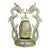 Chinese Archaistic Bronze Bell With Dragon Frame & Patina For Sale