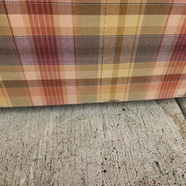 Sherrill English Country Club Chair & Ottoman For Sale - Image 10 of 12