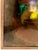 Abstract in Amber and Black, by Malaysian-American Artist Lemmy (1940-1987) For Sale In San Francisco - Image 6 of 9