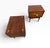 1960s Mid-Century Modern American of Martinsville Accord Walnut Nightstands - Set of 2 For Sale - Image 5 of 10