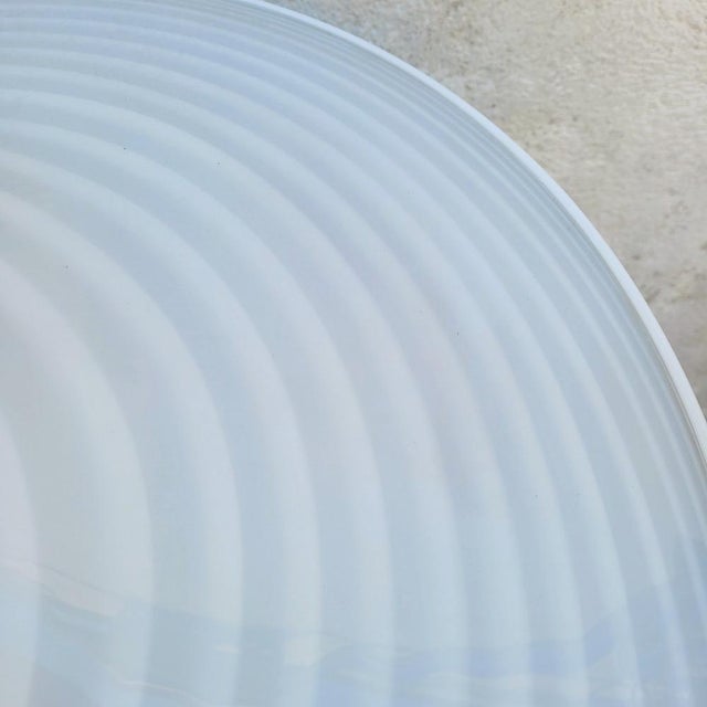 Glass Murano Glass Spiral Pendant Light, 1970s For Sale - Image 7 of 15