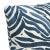 Not Yet Made - Made To Order 18" Indoor/Outdoor Pillow in Blue Washed Zebra For Sale - Image 5 of 6