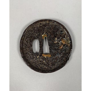 Tsuba Maru-gata Edo period (1603-1868) Japan 17th Century For Sale