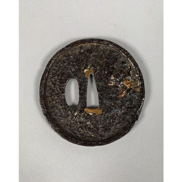 Tsuba Maru-gata Edo period (1603-1868) Japan 17th Century For Sale