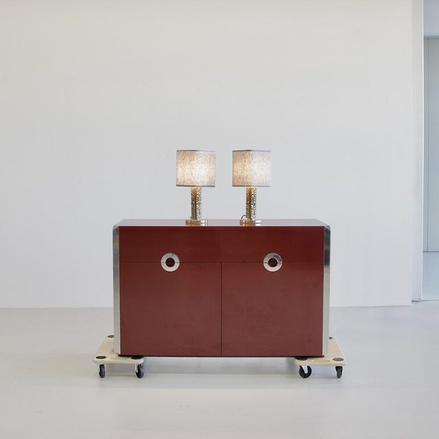 1970s Two-Door Sideboard by Maria Sabot, 1972 For Sale - Image 5 of 7