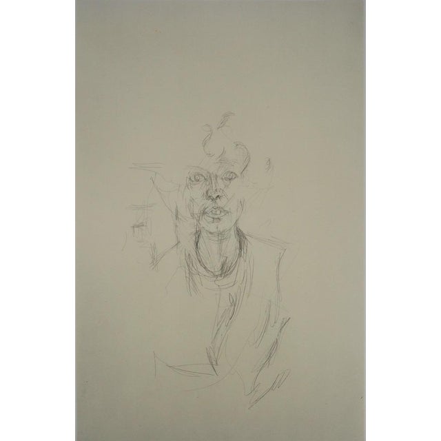 Modern Alberto Giacometti, Portrait d'Annette, Lithograph For Sale - Image 3 of 7