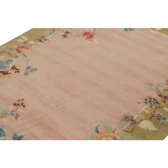 This 9x12 ode to Chinese Art Deco rugs is the next addition to Rug & Kilim’s newly inspired Deco Collection. Hand-knotted...