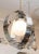 1970s Italian Armillary Style Chrome Pendant Lamp For Sale - Image 4 of 10
