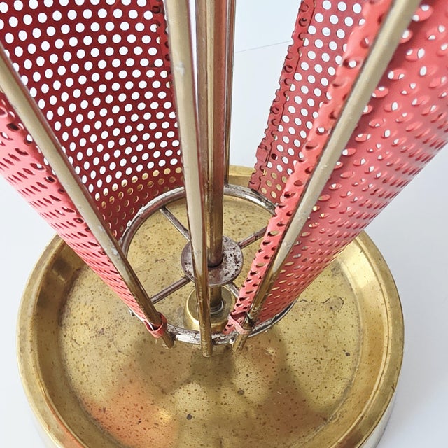 Mid-Century Modern Umbrella Stand in the style of Mathieu Matégot, France, 1950s For Sale - Image 11 of 17