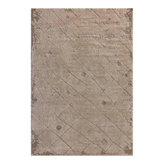 Amber Lewis x Loloi Monty Beige / Natural 6'-7" x 9'-3" Area Rug For Sale