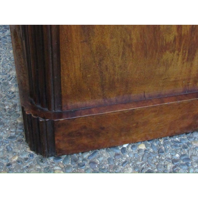 Antique French Burl Walnut Nightstand For Sale - Image 10 of 18
