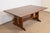 L. & J. G. Stickley Antique Mission Oak Arts & Crafts Trestle Dining Table or Library Table, Newly Refinished For Sale - Image 10 of 10