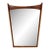 Mid-Century Modern Kent Coffey Perspecta Walnut & Rosewood Wall Mirror For Sale