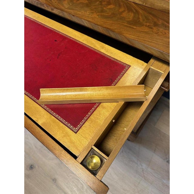 Wood Vintage Cabinet in Mahogany For Sale - Image 7 of 13