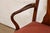 Wood Henredon Queen Anne Solid Mahogany Armchair or Dining Captain Chair For Sale - Image 7 of 11