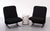 Black F780 Concorde Lounge Chairs by Pierre Paulin for Artifort, 1960, Set of 2 For Sale - Image 8 of 16