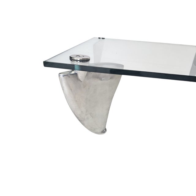 Postmodern 1980s “Flipper” Cocktail Table Attributed to Matthew Hilton For Sale - Image 3 of 4