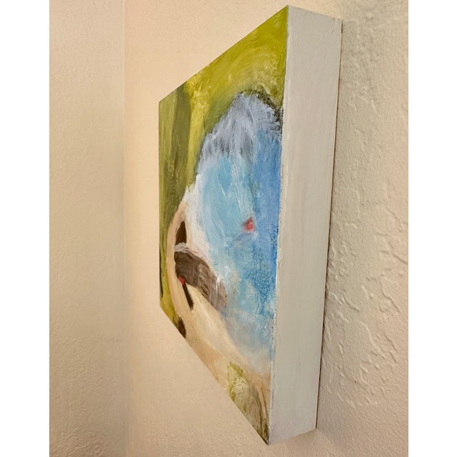 Laurie MacMillan "Washed Ashore" Abstract Landscape Painting by Laurie MacMillan For Sale - Image 4 of 5