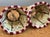 Vintage Needlepoint Floral Lamp Shades Pair For Sale - Image 11 of 14