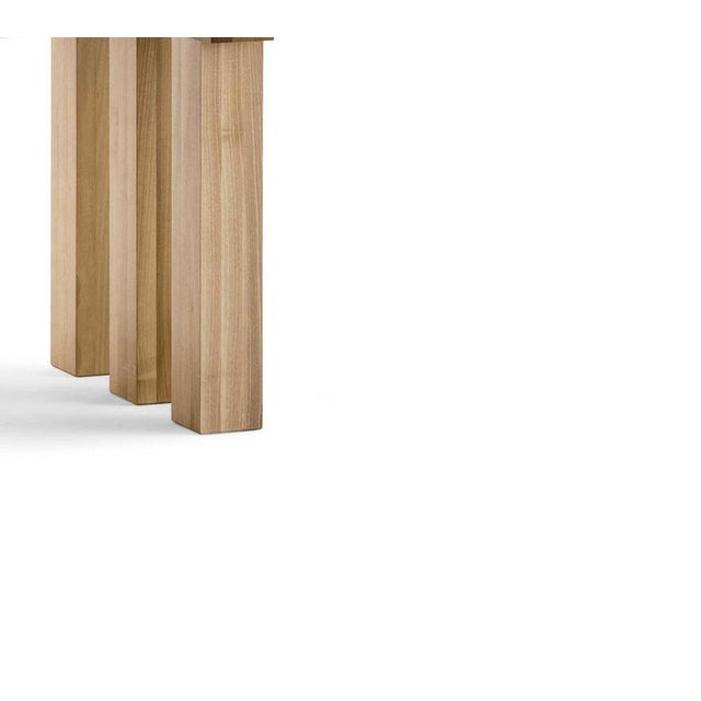 Mid-Century Modern Style La Basilica Table in Wood by Mario Bellini For Sale - Image 6 of 10