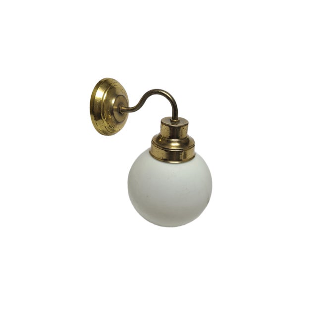 Vintage Art Deco Wall Lamp, Poland, 1950s For Sale - Image 3 of 9