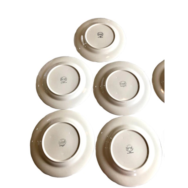 1970s 1970s Franciscan China Desert Rose Pattern Plates - Set of 9 For Sale - Image 5 of 7