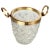 Champagne Bucket in Crystal and Brass, France, 20th Century For Sale - Image 12 of 12