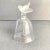 Glass Vintage Lalique Crystal Bird Bell Frosted Glass Sparrow For Sale - Image 7 of 11