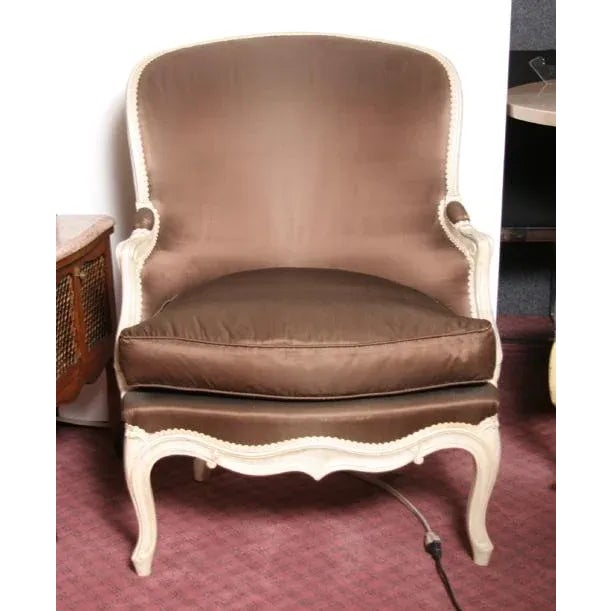 French Bergere Armchairs For Sale - Image 4 of 4