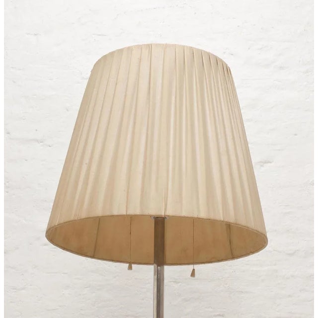 - Floor lamp from the 1930s from Holland in the style of Gispen - Indirect lighting has two sockets which can be switched...