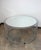 Round Coffee Table with Mirrored Top, 1990s For Sale - Image 6 of 7