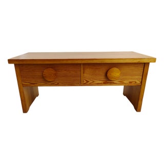 Small Scandinavian Pine Chest of Drawers in the style of Roland Wilhelmsson, 1970s For Sale