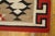 1920s Gray Geometric Tribal Antique American Navajo Rug 5'6" X 6'6" Flatweave Wool Carpet For Sale - Image 4 of 7