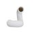 Contemporary White Abstract Curved Tube Vase Short For Sale - Image 3 of 11