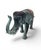Bring a majestic, worldly presence to your estate or garden with this striking pair of vintage bronze elephant statues....