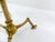 Gold Articulated Tripod Lamp Base in Brass, 1920s For Sale - Image 8 of 11