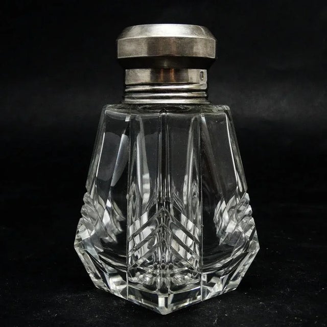 Art Deco Silver Sugar Bowl for Powder, France, 1930s For Sale - Image 13 of 13