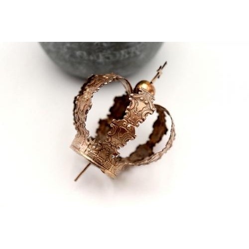 Silver Crown with Palmettes For Sale - Image 5 of 6