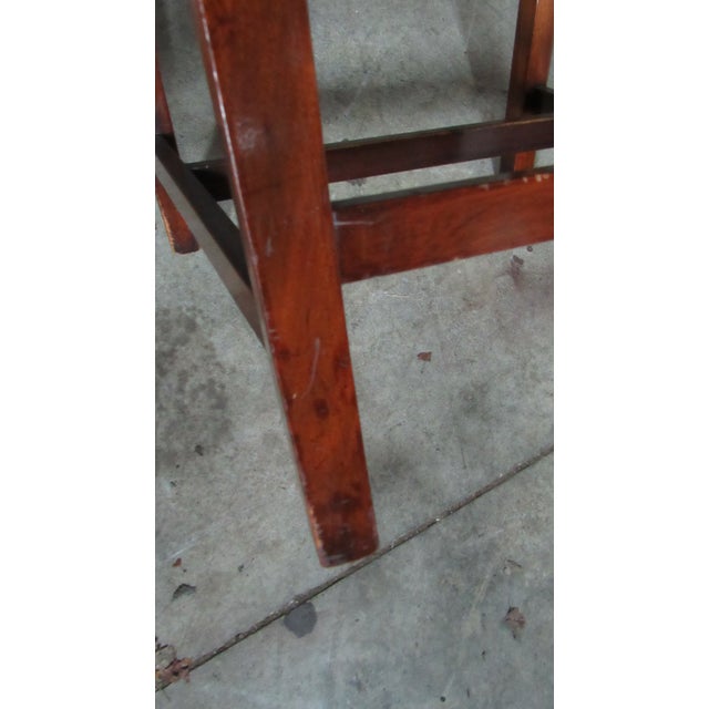 Vintage Mahogany Chippendale Dining Room Chairs Eight For Sale - Image 4 of 13