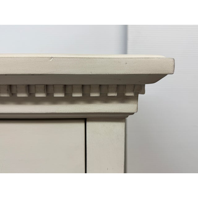 Wood Restoration Hardware Jameson Dresser, Antiqued White For Sale - Image 7 of 12