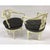 1950s Attributed Grosfeld House Swivel Slipper Chairs - A Pair For Sale In New York - Image 6 of 8