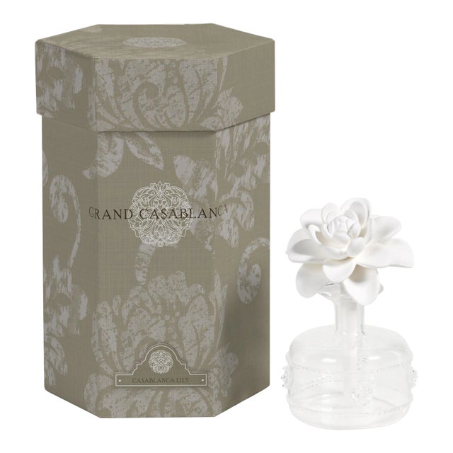 Mini Grand Casablanca Porcelain Diffuser, Casablanca Lily For Sale